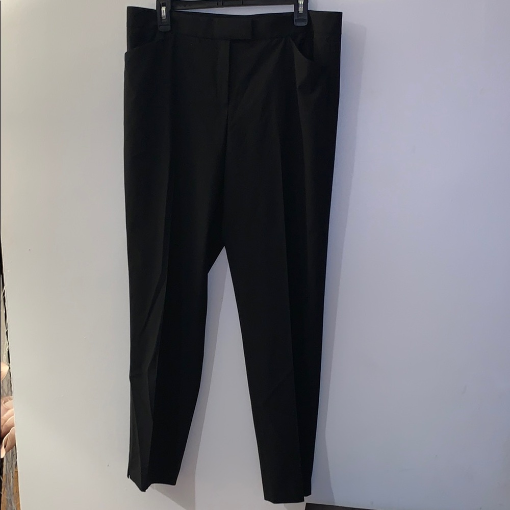 Lafayette 148 New York Black Pantsuit Classic Elegance